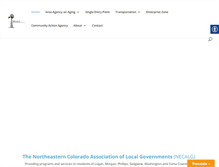 Tablet Screenshot of necalg.com